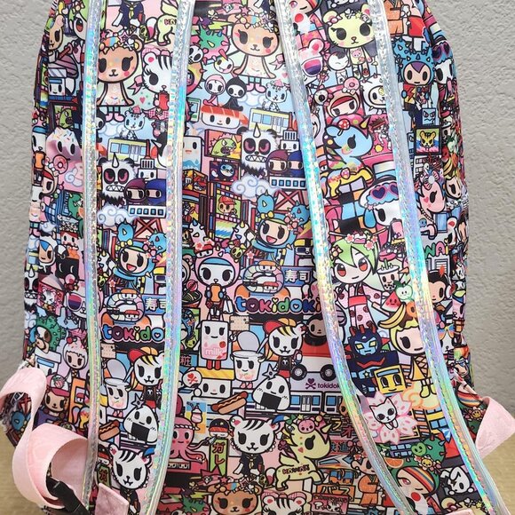 NWT KAWAII METROPOLIS Large Backpack  W/Charm main image 4